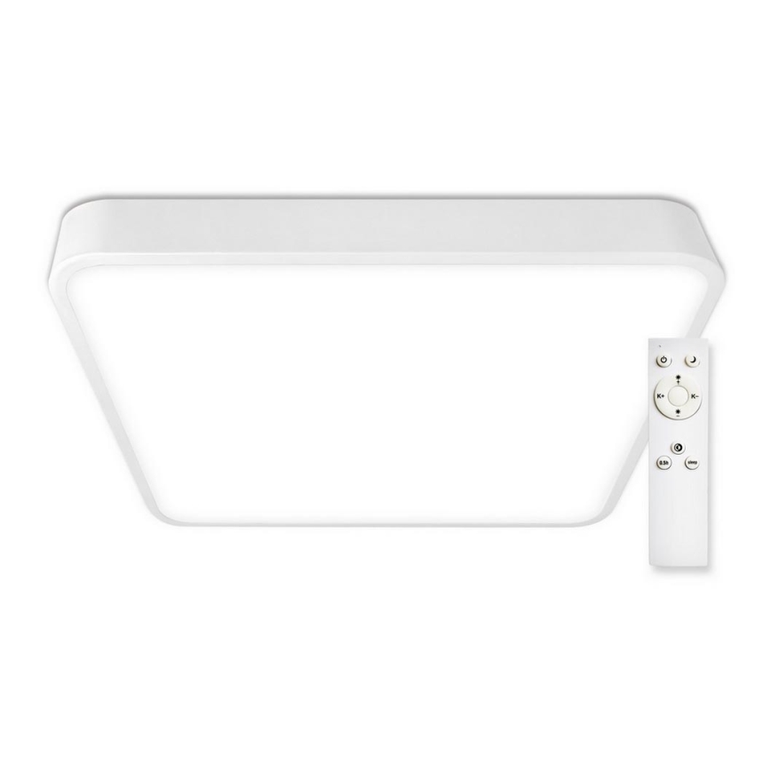 Top Light - LED Dimbar taklampa METAL LED/60W/230V vinklat vit + fjärrkontroll