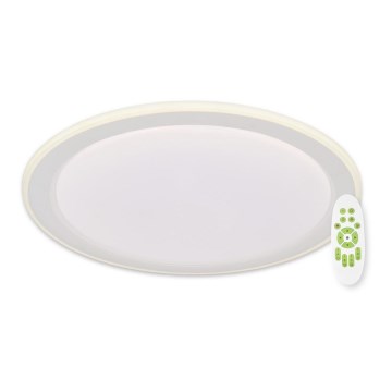 Top Light - LED Dimbar taklampa NORMAN LED/60W/230V diameter 49 cm vit + fjärrkontroll
