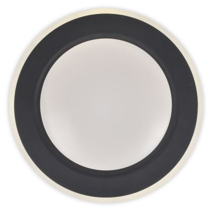 Top Light - LED Dimbar taklampa NORMAN LED/60W/230V diameter 49 cm svart + fjärrkontroll