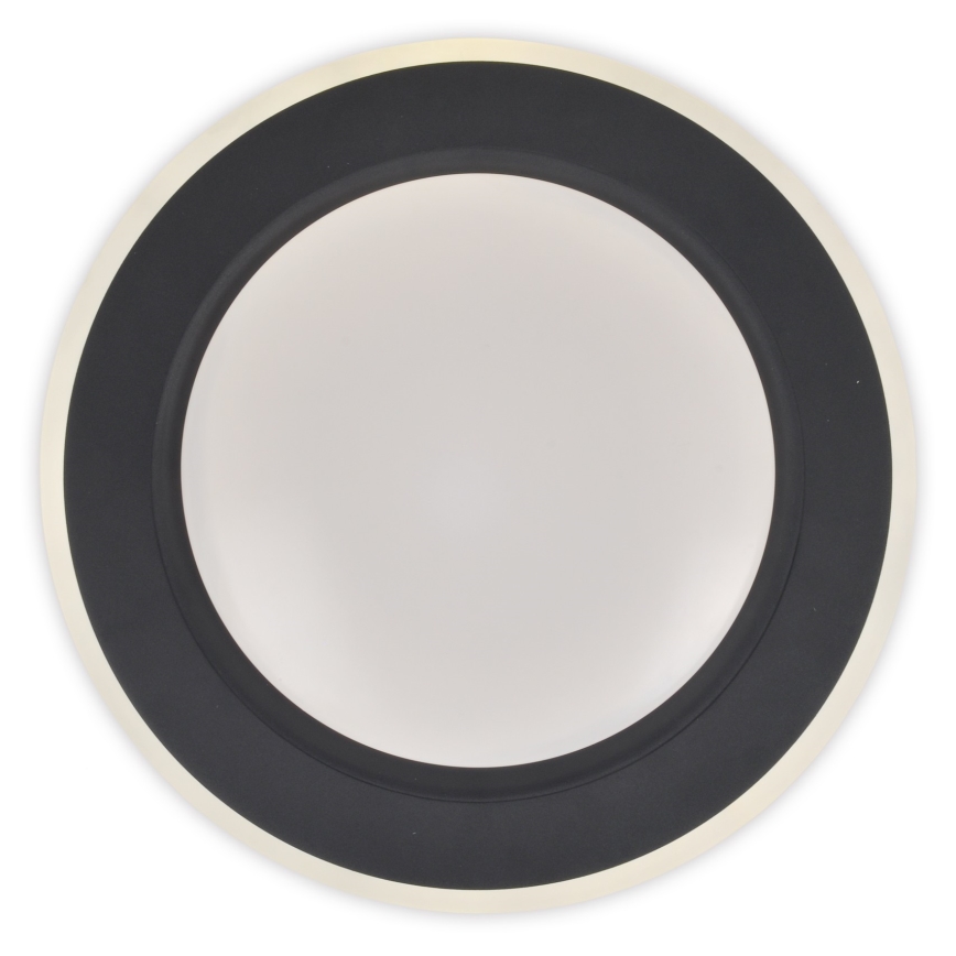 Top Light - LED Dimbar taklampa NORMAN LED/60W/230V diameter 49 cm svart + fjärrkontroll