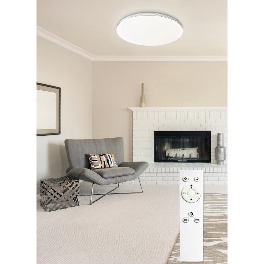 Top Light - LED Dimbar taklampa OCEAN LED/36W/230V 3000-6500K + fjärrkontroll