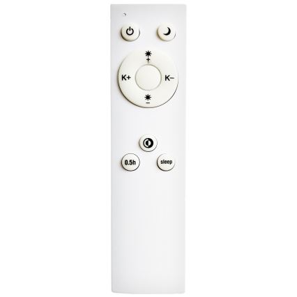 Top Light - LED Dimbar taklampa REVIT LED/70W/230V 3000-6500K diameter 75 cm svart + fjärrkontroll