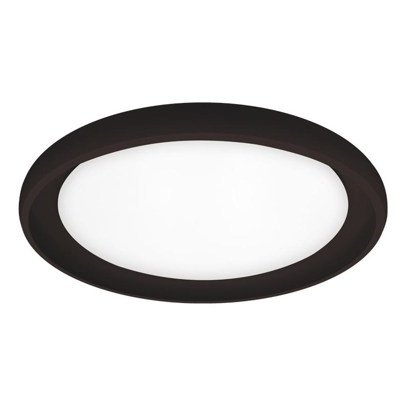 Top Light - LED Dimbar taklampa SALERNO LED/60W/230V 3000-6500K diameter 60 cm svart + fjärrkontroll
