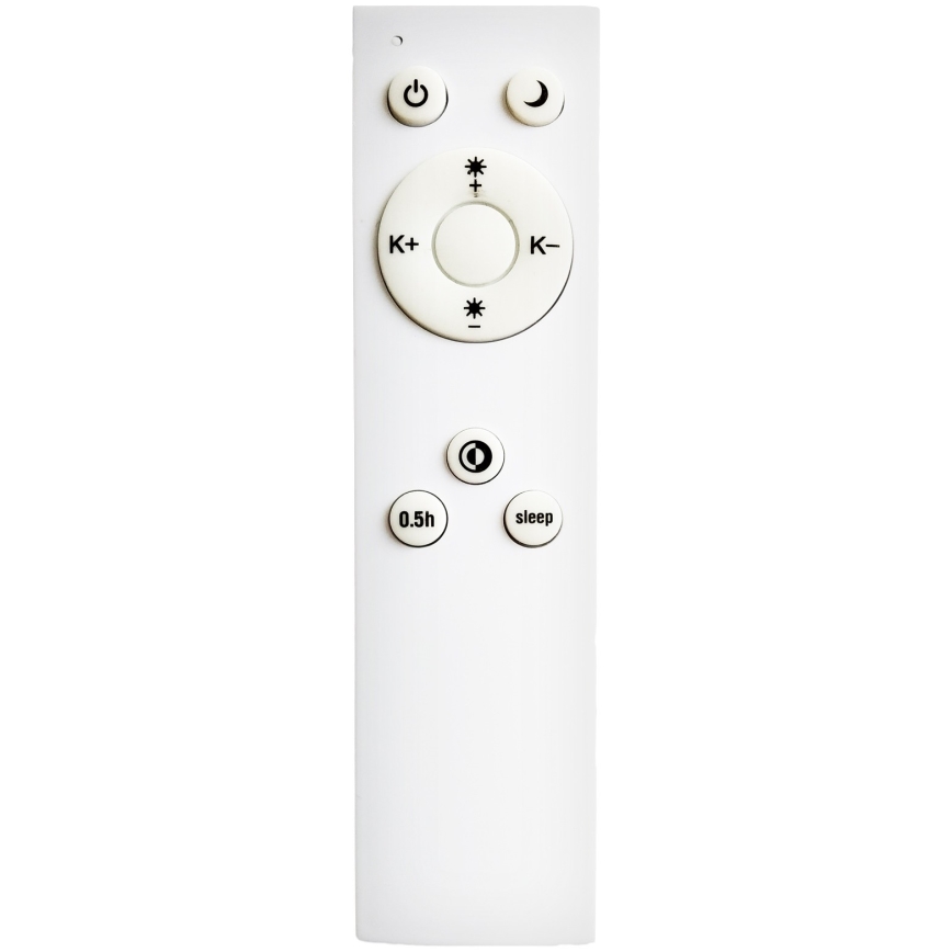 Top Light - LED Dimbar taklampa SALERNO LED/60W/230V 3000-6500K diameter 60 cm svart + fjärrkontroll