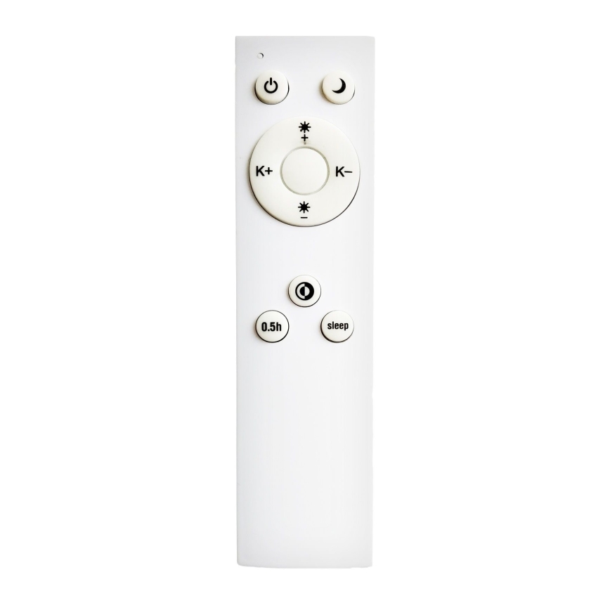 Top Light - LED Ljusreglerad fäst panel REVIT LED/70W/230V 3000-6500K 120x30 cm svart + fjärrkontroll