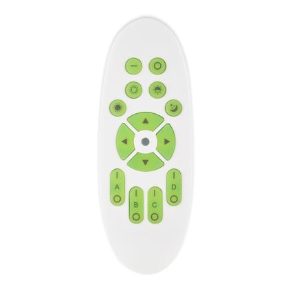 Top Light - LED ljusreglerad ljuskrona på textilsladd FUTURA LED/60W/230V vit + fjärrkontroll