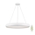 Top Light - LED ljusreglerad ljuskrona på textilsladd FUTURA LED/60W/230V vit + fjärrkontroll