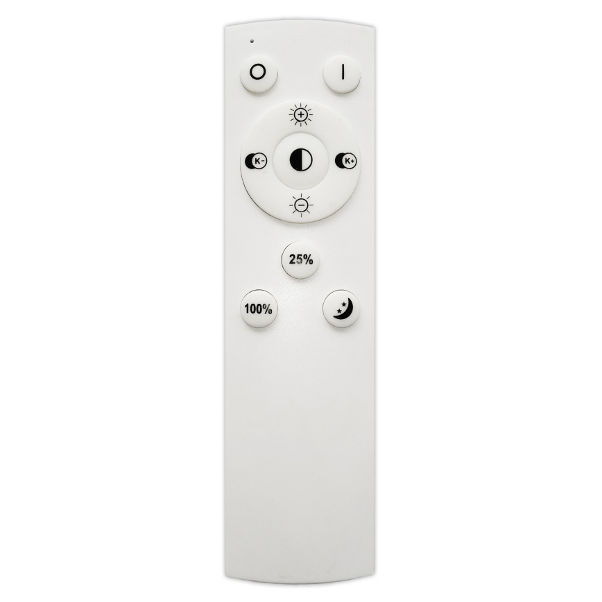 Top Light - LED ljusreglerad ljuskrona på textilsladd LINE LED/30W/230V svart + fjärrkontroll