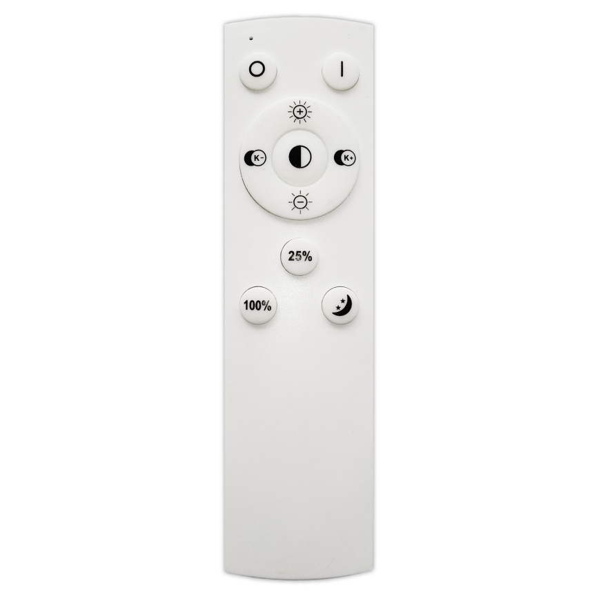 Top Light - LED ljusreglerad ljuskrona på textilsladd SATURN LED/30W/230V 3000-6500K svart + fjärrkontroll