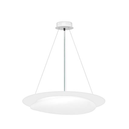 Top Light - LED ljusreglerad ljuskrona på textilsladd STONE LED/51W/230V 3000-6500K + fjärrkontroll