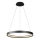 Top Light - LED ljusreglerad ljuskrona på textilsladd ORBIT LED/40W/230V 3000-6500K diameter 50 cm svart + fjärrkontroll