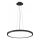 Top Light - LED ljusreglerad ljuskrona på textilsladd REVIT LED/50W/230V 3000-6500K diameter 60 cm svart + fjärrkontroll