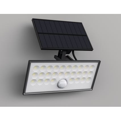 Top Light - LED Solcell vägg strålkastare med sensor HELEON VARIO LED/8W/3,7V IP65 4000K 2200 mAh + fjärrkontroll