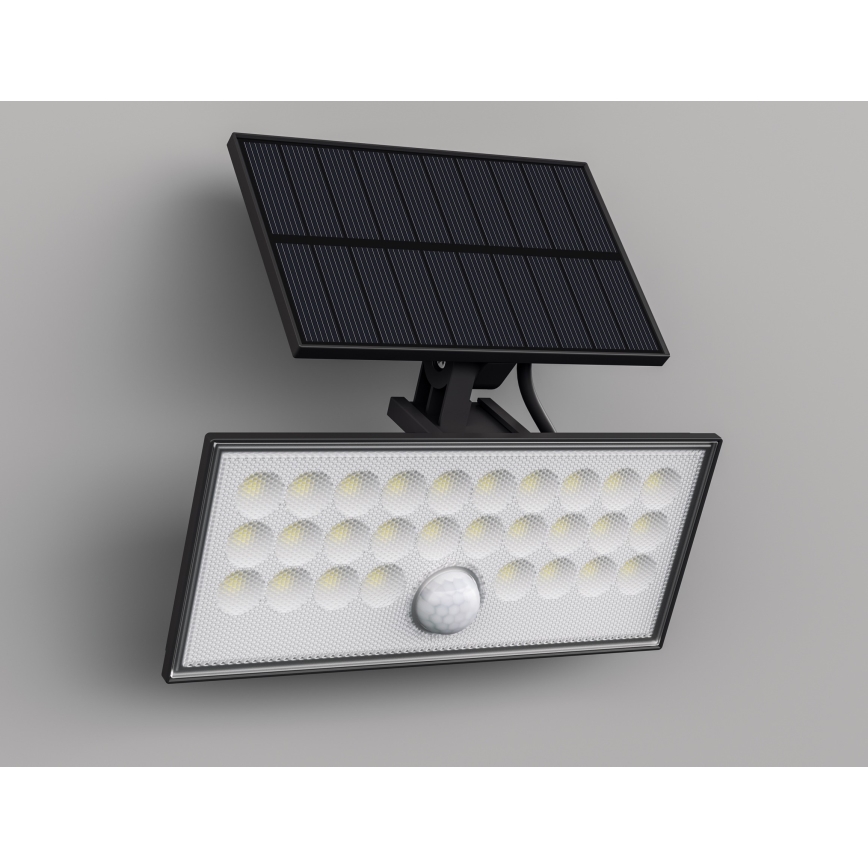 Top Light - LED Solcell vägg strålkastare med sensor HELEON VARIO LED/8W/3,7V IP65 4000K 2200 mAh + fjärrkontroll