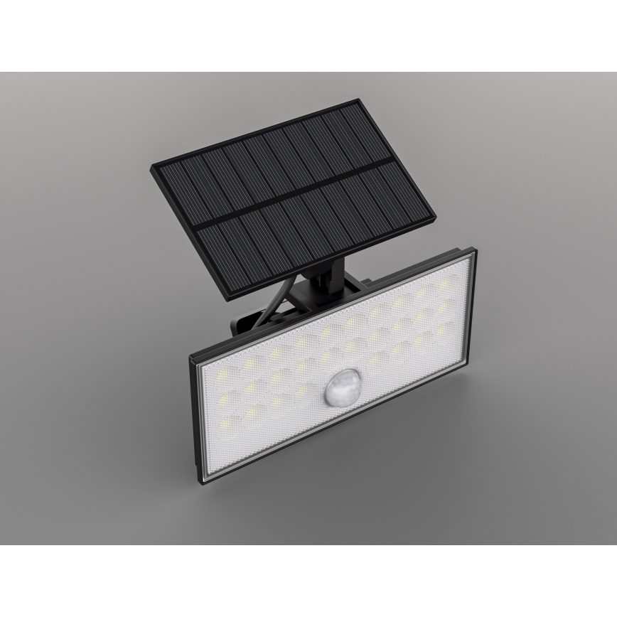 Top Light - LED Solcell vägg strålkastare med sensor HELEON VARIO LED/8W/3,7V IP65 4000K 2200 mAh + fjärrkontroll