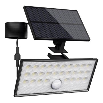 Top Light - LED Solcell vägg strålkastare med sensor HELEON VARIO LED/8W/3,7V IP65 4000K 2200 mAh + fjärrkontroll