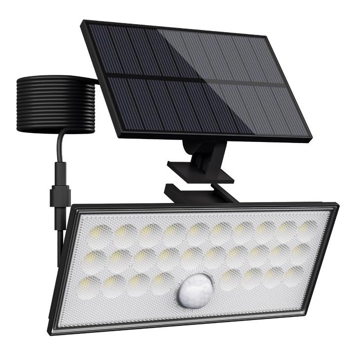 Top Light - LED Solcell vägg strålkastare med sensor HELEON VARIO LED/8W/3,7V IP65 4000K 2200 mAh + fjärrkontroll