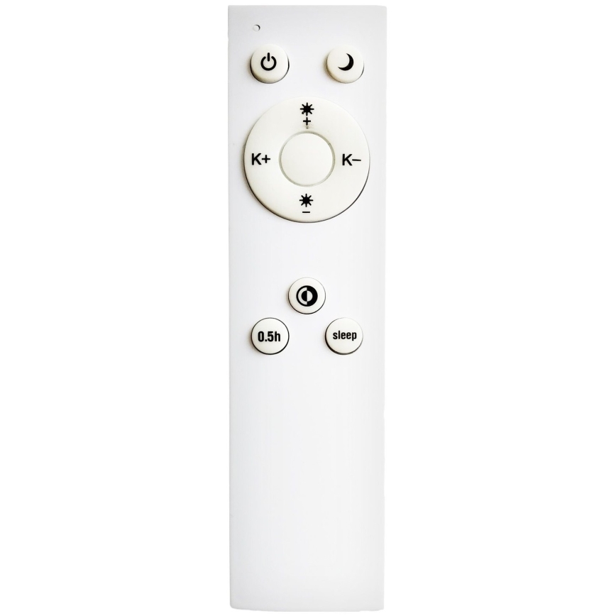 Top Light - LED ljusreglerad taklampa till badrum PETAL LED/48W/230V IP44 3000-6500K diameter 48 cm vit + fjärrkontroll