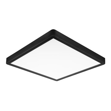 Top Light - LED taklampa REVIT LED/24W/230V 3000/4000/6500K 30x30 cm svart