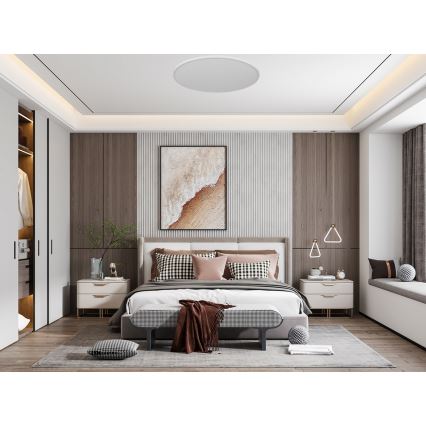 Top Light - LED taklampa REVIT LED/24W/230V 3000/4000/6500K diameter 30 cm vit