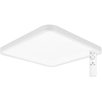 Top Light - LED Dimbar taklampa REVIT LED/36W/230V 3000-6500K 40x40 cm vit + fjärrkontroll