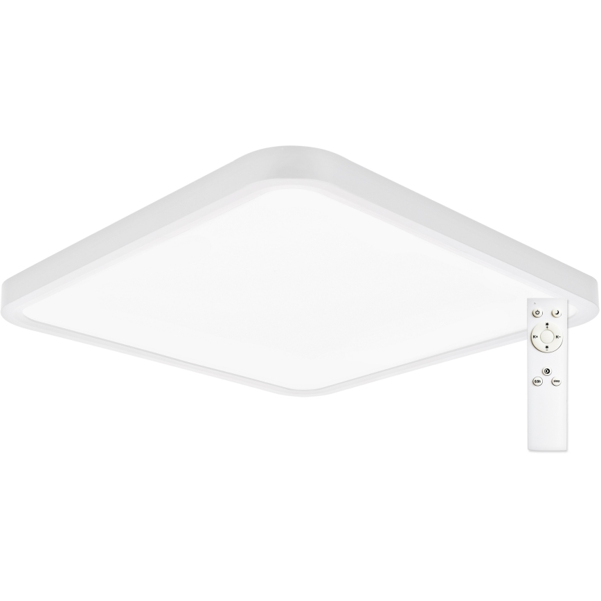 Top Light - LED Dimbar taklampa REVIT LED/36W/230V 3000-6500K 40x40 cm vit + fjärrkontroll