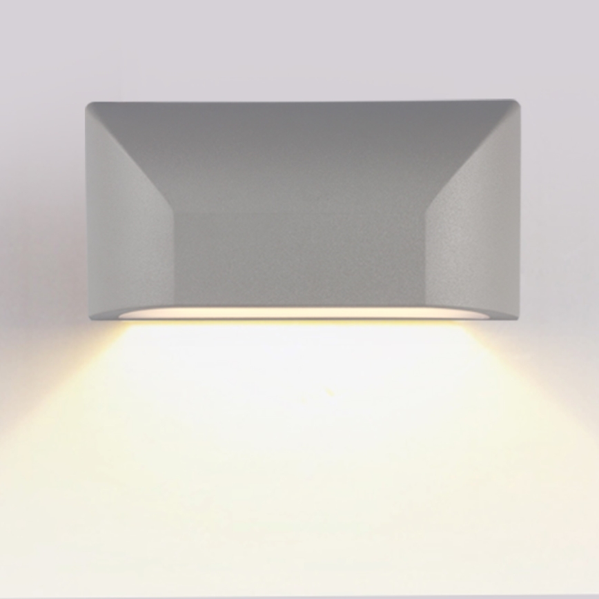 Top Light - LED Utomhus väggbelysning LED/6W/230V IP65