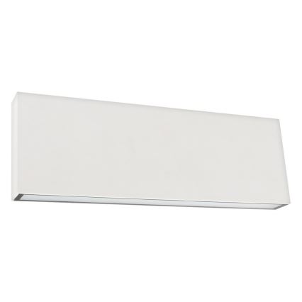 Top Light - LED vägglampa för utomhusbruk OBLIGO LED/12W/230V IP65 vit