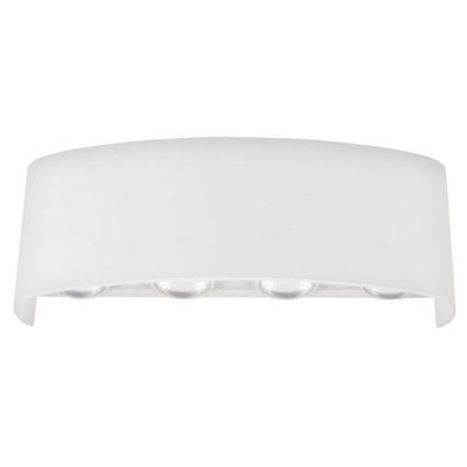 Top Light - LED vägglampa för utomhusbruk RAY B LED/8W/230V IP44 4000K vit