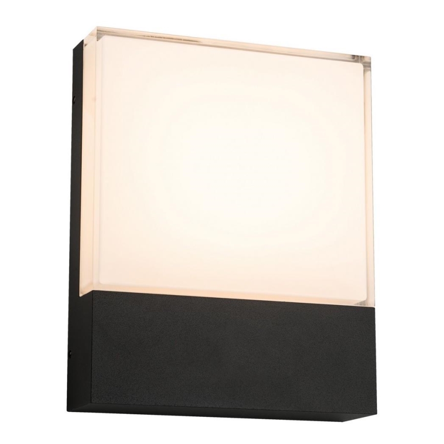 Top Light - LED vägglampa för utomhusbruk NOEL LED/10W/230V IP54 svart