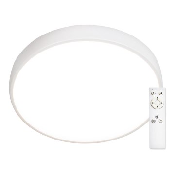 Top Light Metal 40B +Fjärrkontrol - LED Dimbar taklampa METAL LED/51W/230V vit + fjärrkontroll