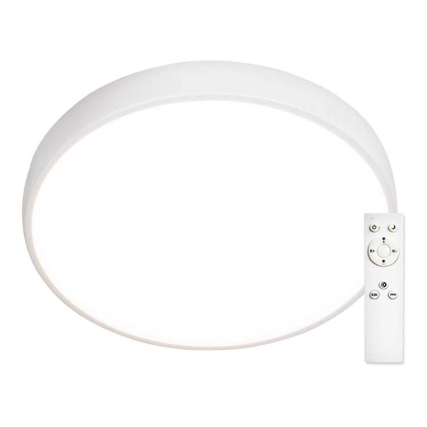 Top Light Metal 40B +Fjärrkontrol - LED Dimbar taklampa METAL LED/51W/230V vit + fjärrkontroll