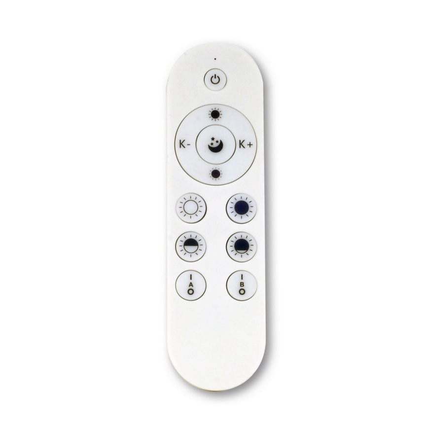 Top Light Metal 60CZ +Fjärrkontrol - LED ljusreglerad ljuskrona på textilsladd METAL LED/60W/230V svart