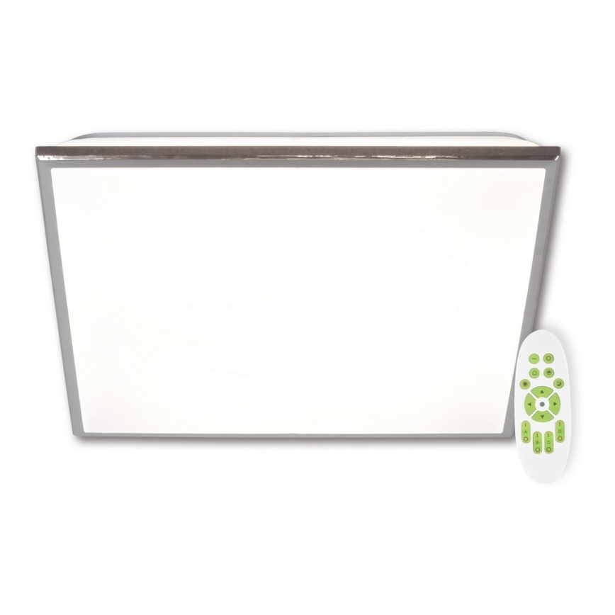 Top Light Silver HXL +Fjärrkontrol - LED Dimbar taklampa med fjärrkontroll SILVER LED/51W/230V