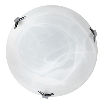 Top ljus 5504/30/Cr/AL - Takbelysning 1xE27/60W/230V