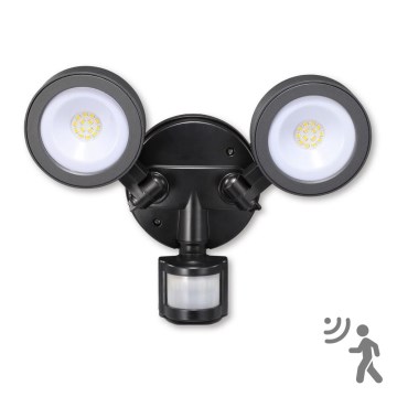 Top ljus Tarraco C PIR - LED Strålkastare med sensor TARRACO 2xLED/20W/230V IP65