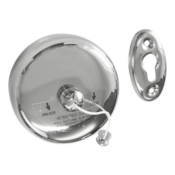 Torklina 9,5x9,5 cm rostfritt stål/silver
