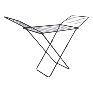 Torkställning TORO 180x93 cm svart