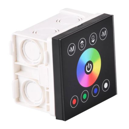 Touch strömbrytare med dimmer för RGBW LED remsor 12-24V 4-kanal