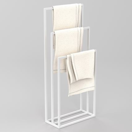 Towel holder 105x45 cm vit
