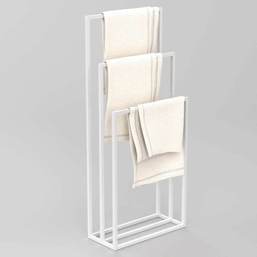 Towel holder 105x45 cm vit