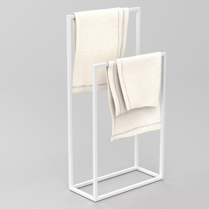 Towel holder 85x45 cm vit
