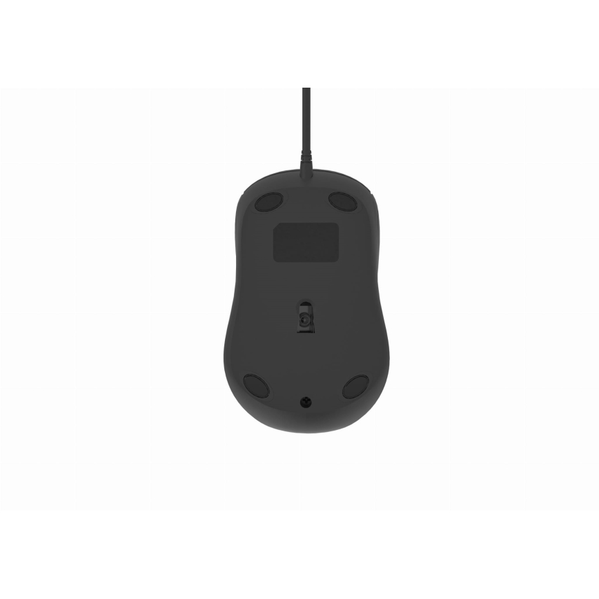 Trådbunden mus 1200 DPI USB-C svart