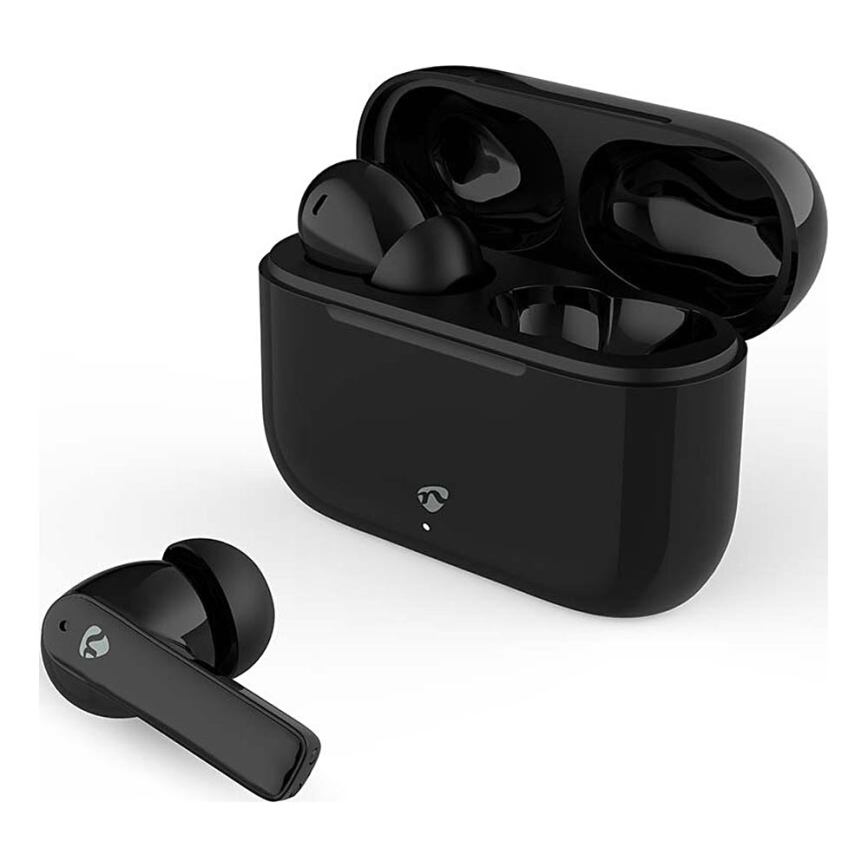 Trådlös earphones med ENC 450 mAh + 2x 40 mAh IPX4 svart