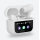 Trådlös earphones med LCD display 300 mAh + 2x 30 mAh vit