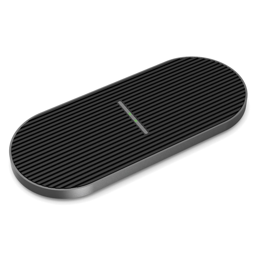 Trådlös laddare  2x10W USB-C