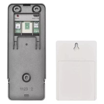 Trådlös videodörrklocka med rörelsedetektor GoSmart 12V 3xAA IP44 Wi-Fi Tuya