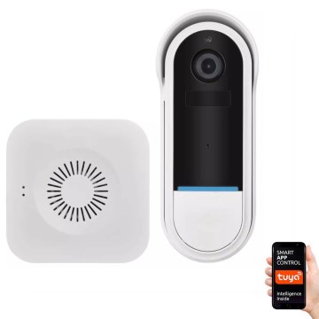 Trådlös videodörrklocka med rörelsedetektor GoSmart 5V 3xAA IP65 Wi-Fi Tuya