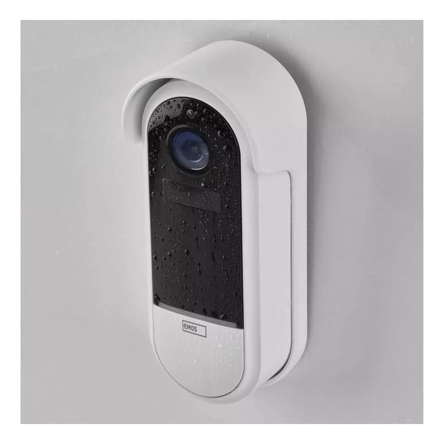 Trådlös videodörrklocka med rörelsedetektor GoSmart 5V 3xAA IP65 Wi-Fi Tuya