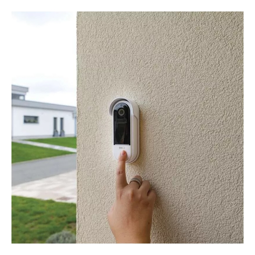Trådlös videodörrklocka med rörelsedetektor GoSmart 5V 3xAA IP65 Wi-Fi Tuya